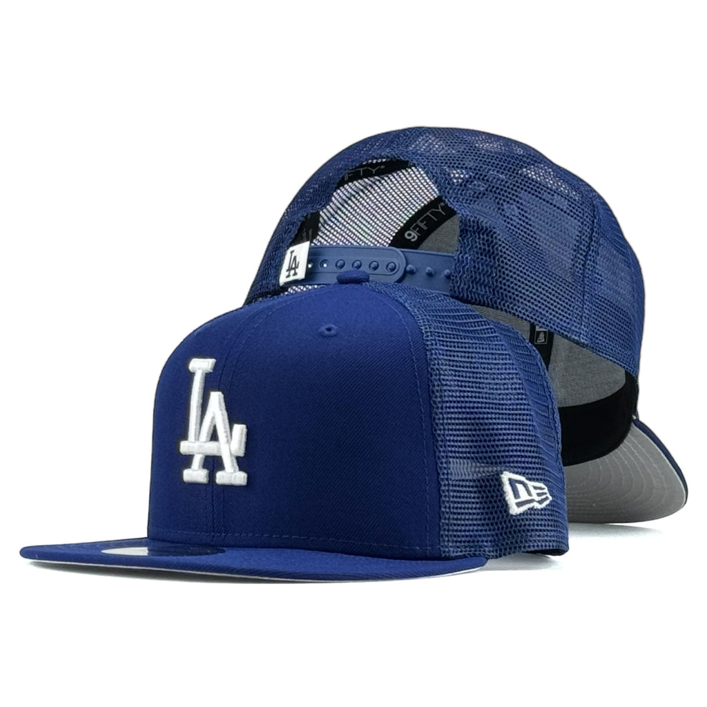 Los Angeles Dodgers New Era 9Fifty Basic Trucker Mesh Snapback