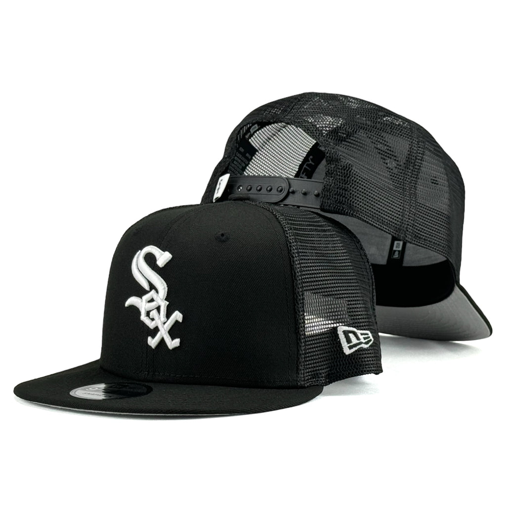 Chicago White Sox New Era 9Fifty Basic Trucker Mesh Snapback