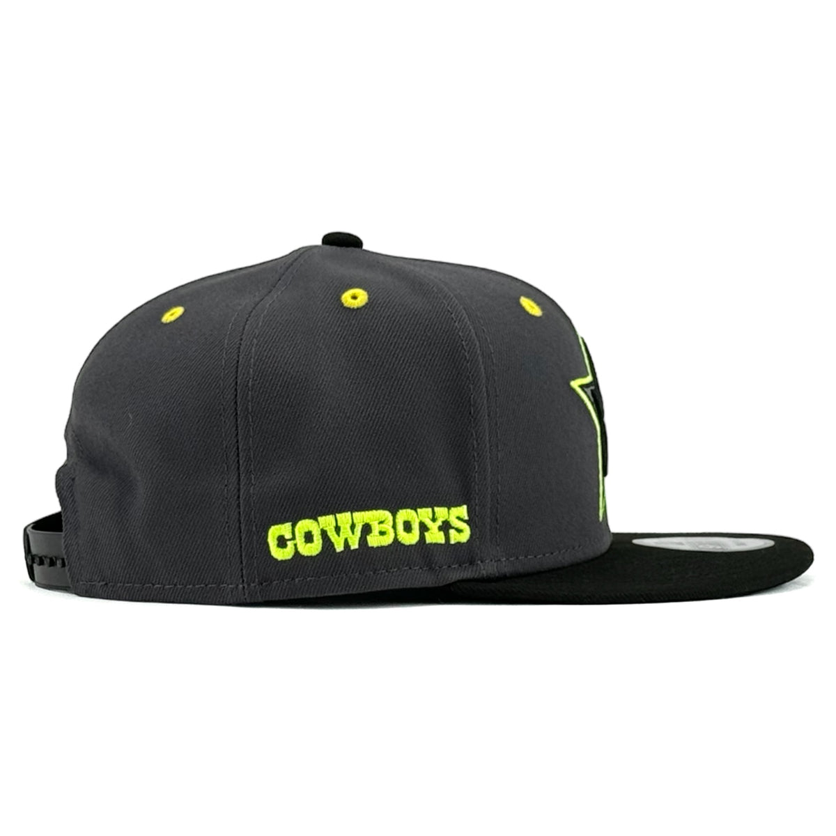 Dallas Cowboys New Era 9Fifty Snapback - Graphite/Black – Prociety