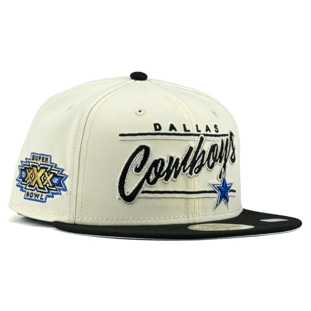 Dallas Cowboys "NFL SUNDAY" New Era 59Fifty Fitted Hat - Chrome White / Black