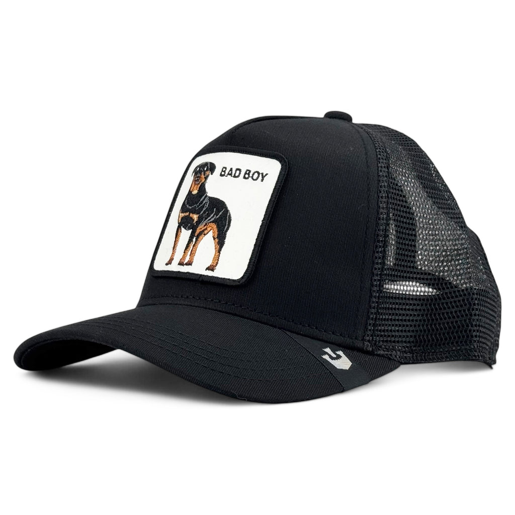 The Baddest Boy Goorin Bros. Trucker A-Frame Snapback - Black