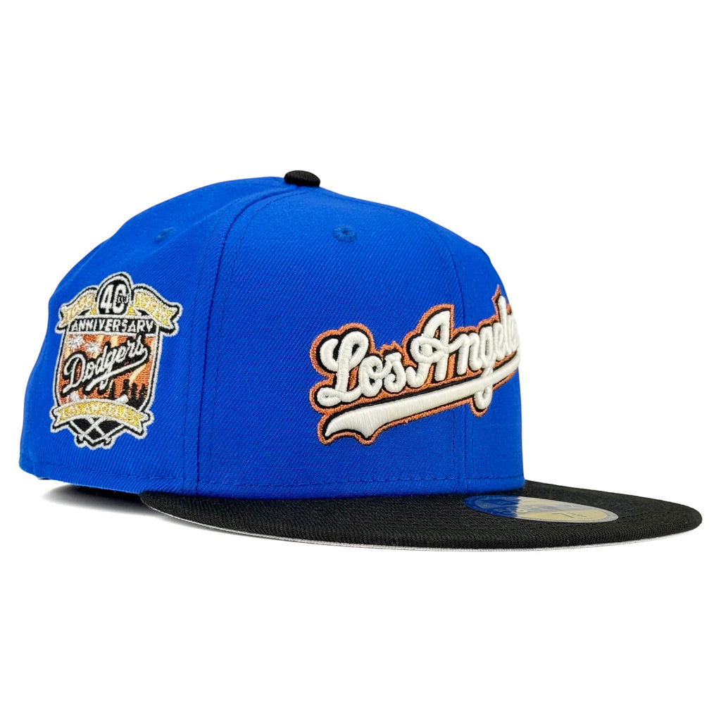 Los Angeles Dodgers “Ala' Ula” New Era 59Fifty Fitted Hat - Blue Bead / Black