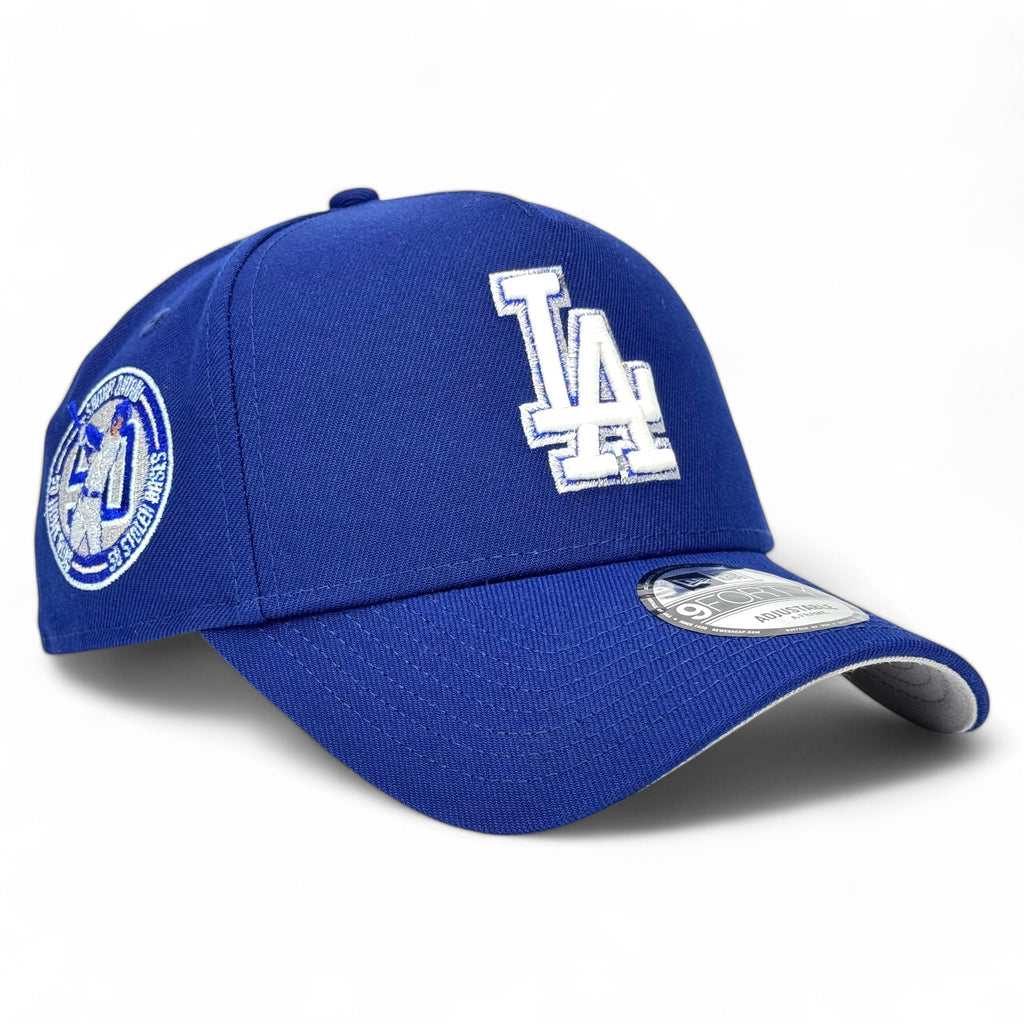 Los Angeles Dodgers "Shohei Ohtani 50/50 Club" (Shohei Circle Side Patch) New Era 9Forty A-Frame Snapback - Dark Royal