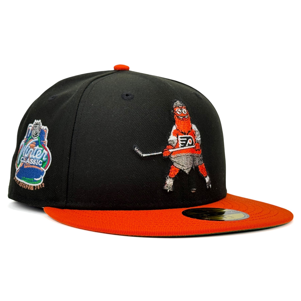 Philadelphia Flyers "The Gritty" New Era 59Fifty Fitted Hat - Black / Orange