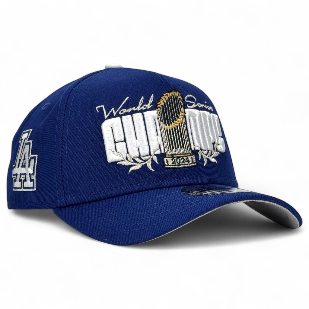 Los Angeles Dodgers 2024 World Series Champions Parade 9FORTY A FRAME Snapback - Royal