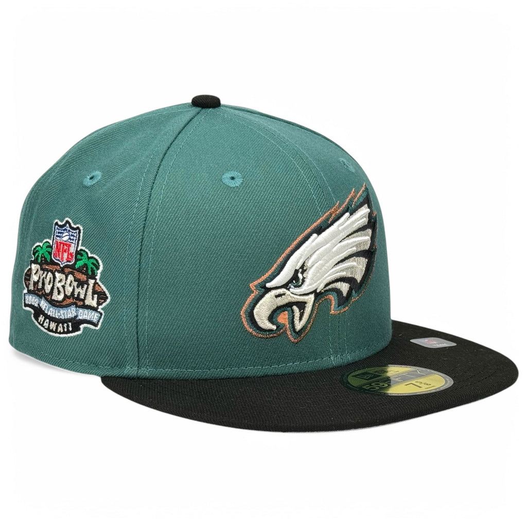 Philadelphia Eagles “Playoff Special” New Era 59Fifty Fitted Hat - Pine Needle Green / Black