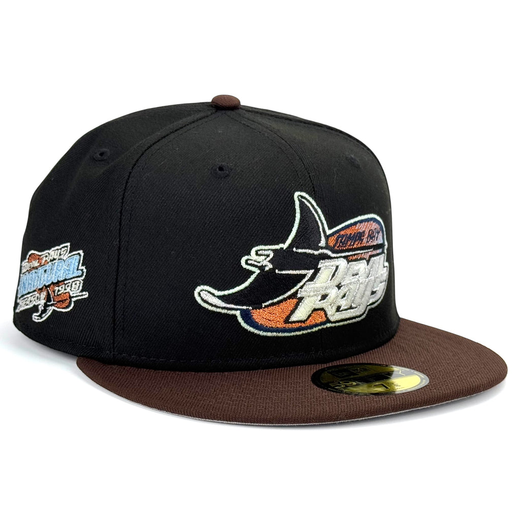 Tampa Bay Rays "K2P Reimagined: Dare to Dance" New Era 59Fifty Fitted Hat - Black / Walnut