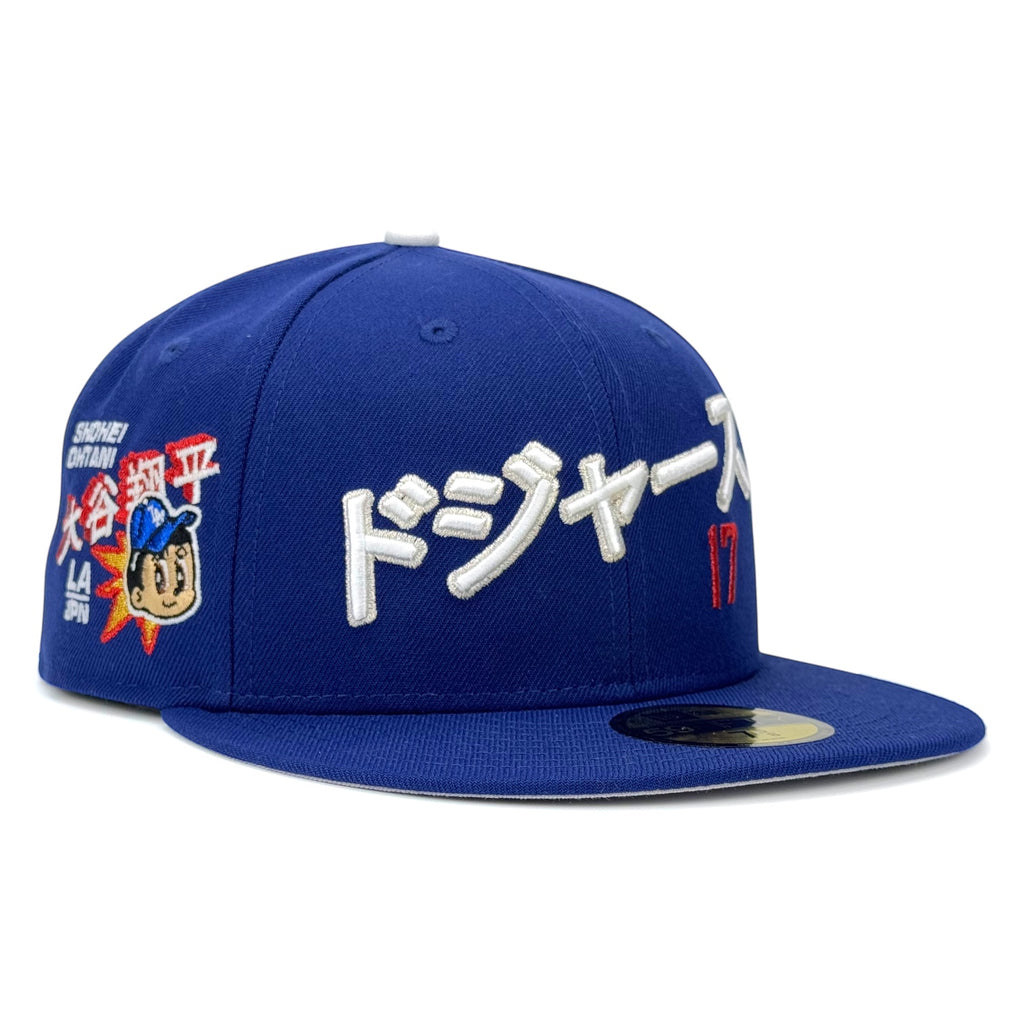 Los Angeles Dodgers "Ohtani Anime 2.0" New Era 59Fifty Fitted Hat - Dark Royal