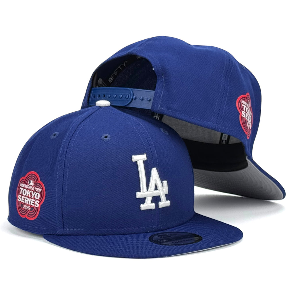 Los Angeles Dodgers New Era 2025 Tokyo Series 9FIFTY Snapback Hat - Royal