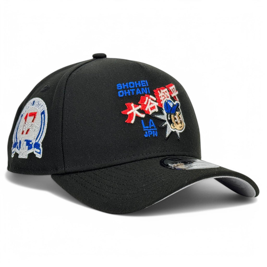 Los Angeles Dodgers "Ohtani Anime" New Era 9Forty A-Frame Snapback Hat - Black