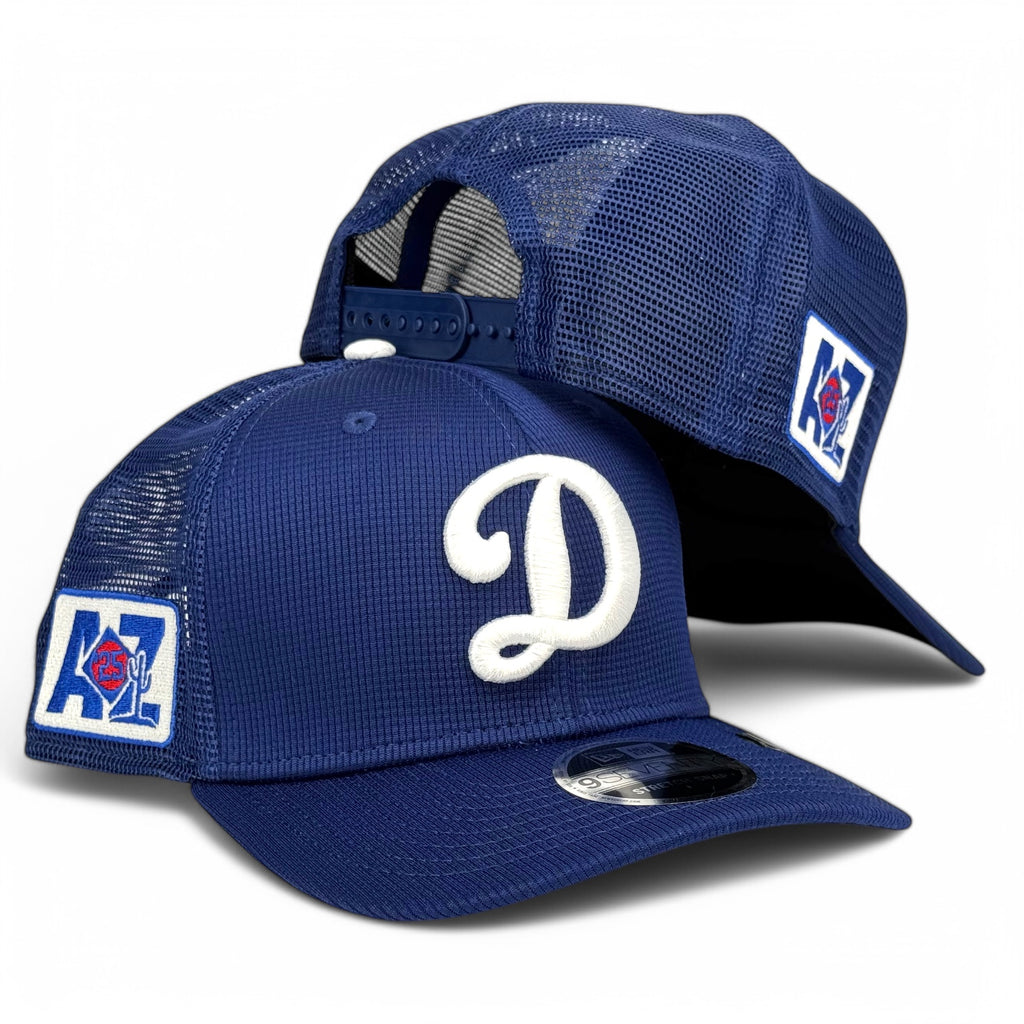 Los Angeles Dodgers 2025 Spring Training 9Seventy Trucker Snapback Hat