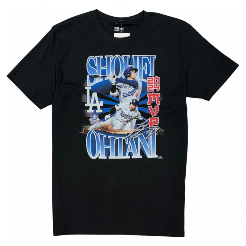 Los Angeles Dodgers Shohei Ohtani MVP New Era T-Shirt - Black