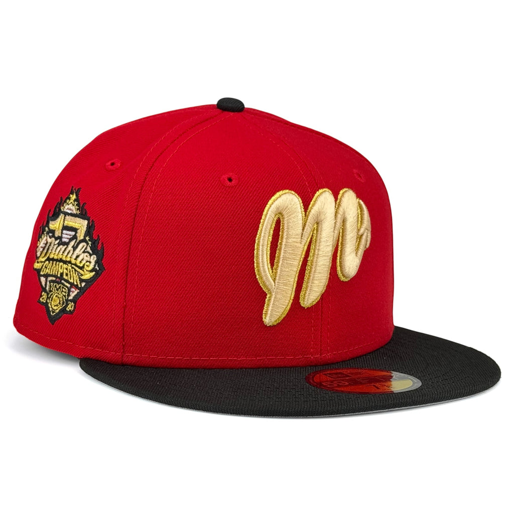 Diablos Rojos del México New Era 59Fifty Fitted Hat - Red / Black