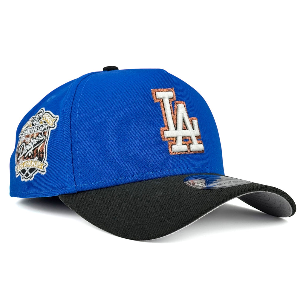 Los Angeles Dodgers "Ula Ala" New Era 9Forty A-Frame Snapback Hat -  Blue Bead / Black