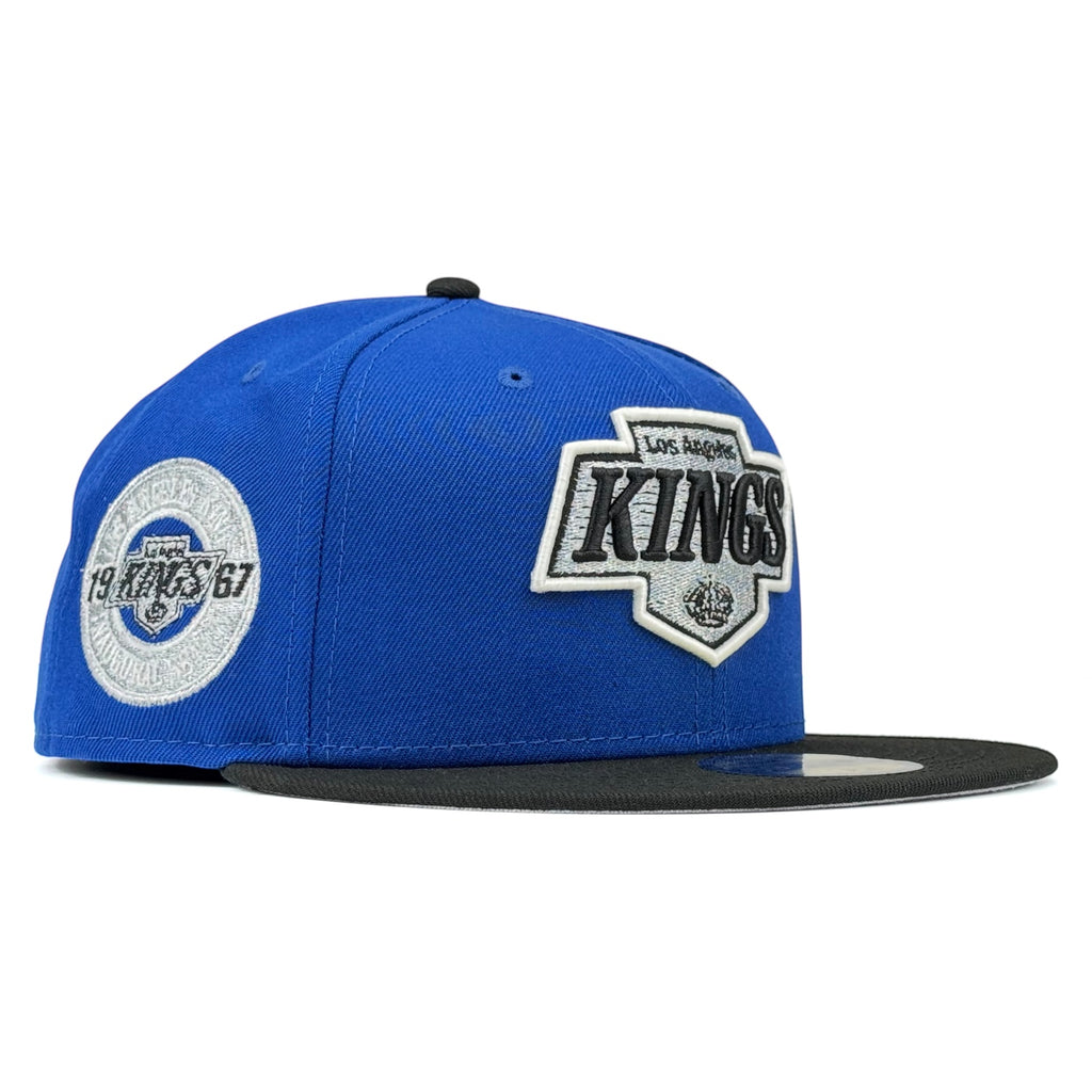 Los Angeles Kings "Royal Kings" New Era 59Fifty Fitted Hat - Royal / Black