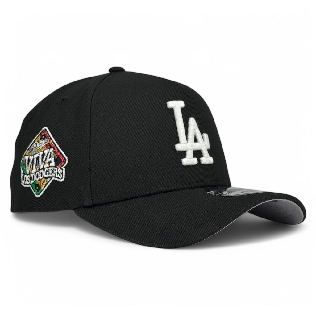 Los Angeles Dodgers "Viva Los Dodgers" New Era 9Forty A-Frame Snapback Hat - Black