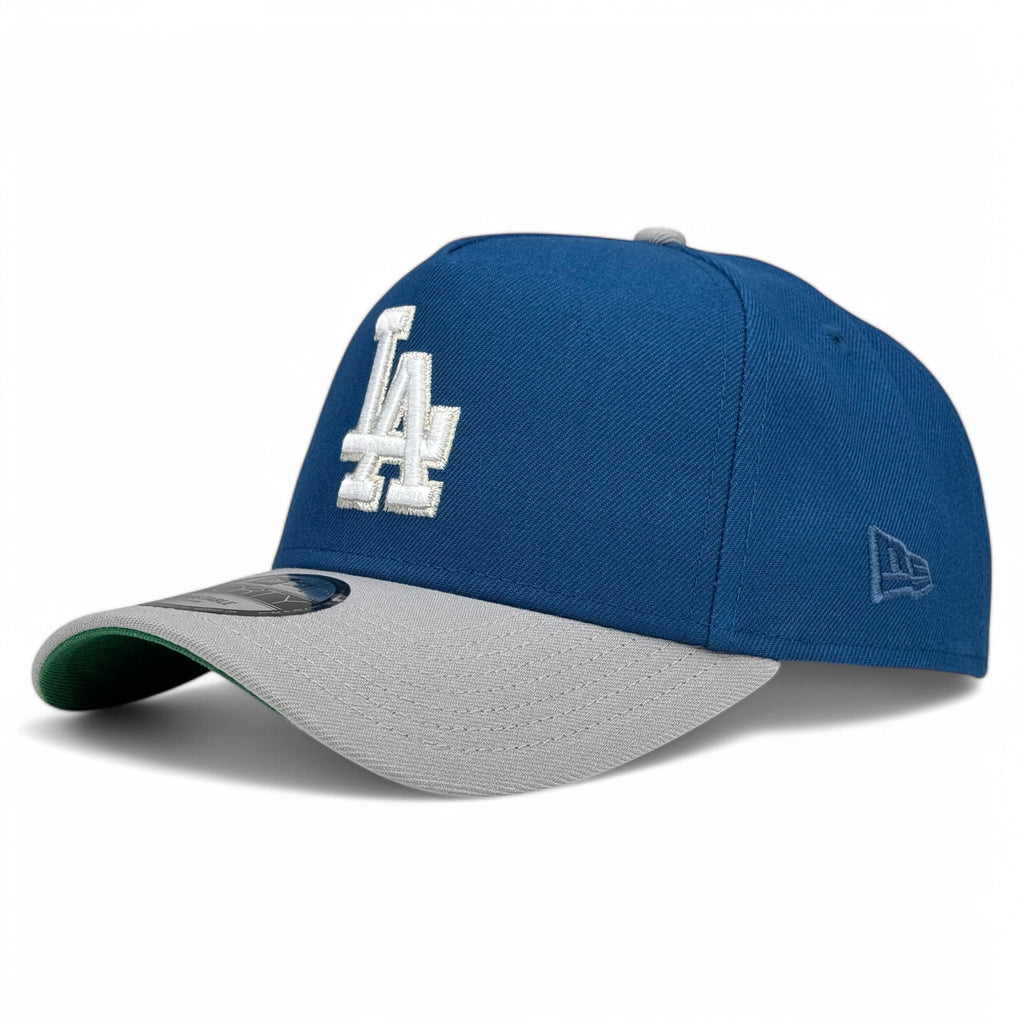 Los Angeles Dodgers New Era 9Forty A-Frame Snapback Hat - Blue / Grey