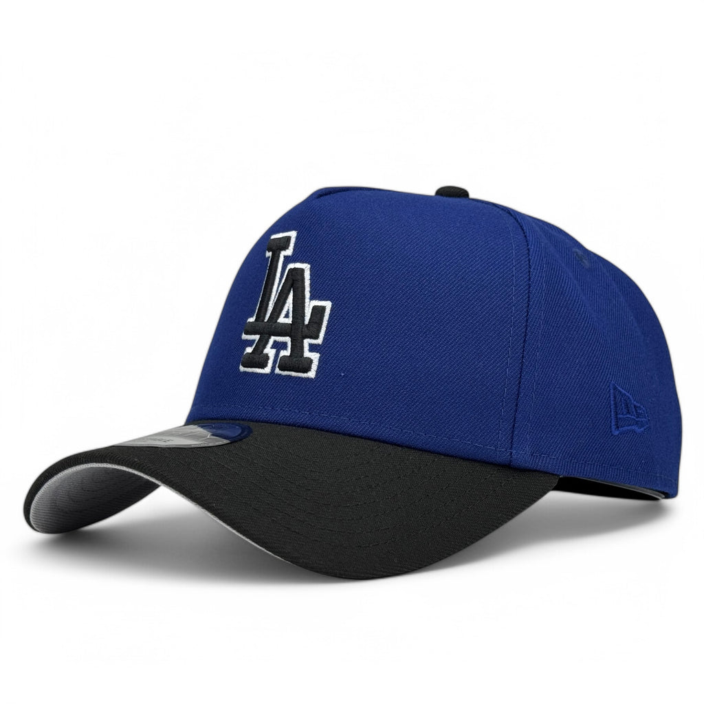 Los Angeles Dodgers New Era 9Forty A-Frame Snapback Hat - Royal / Black