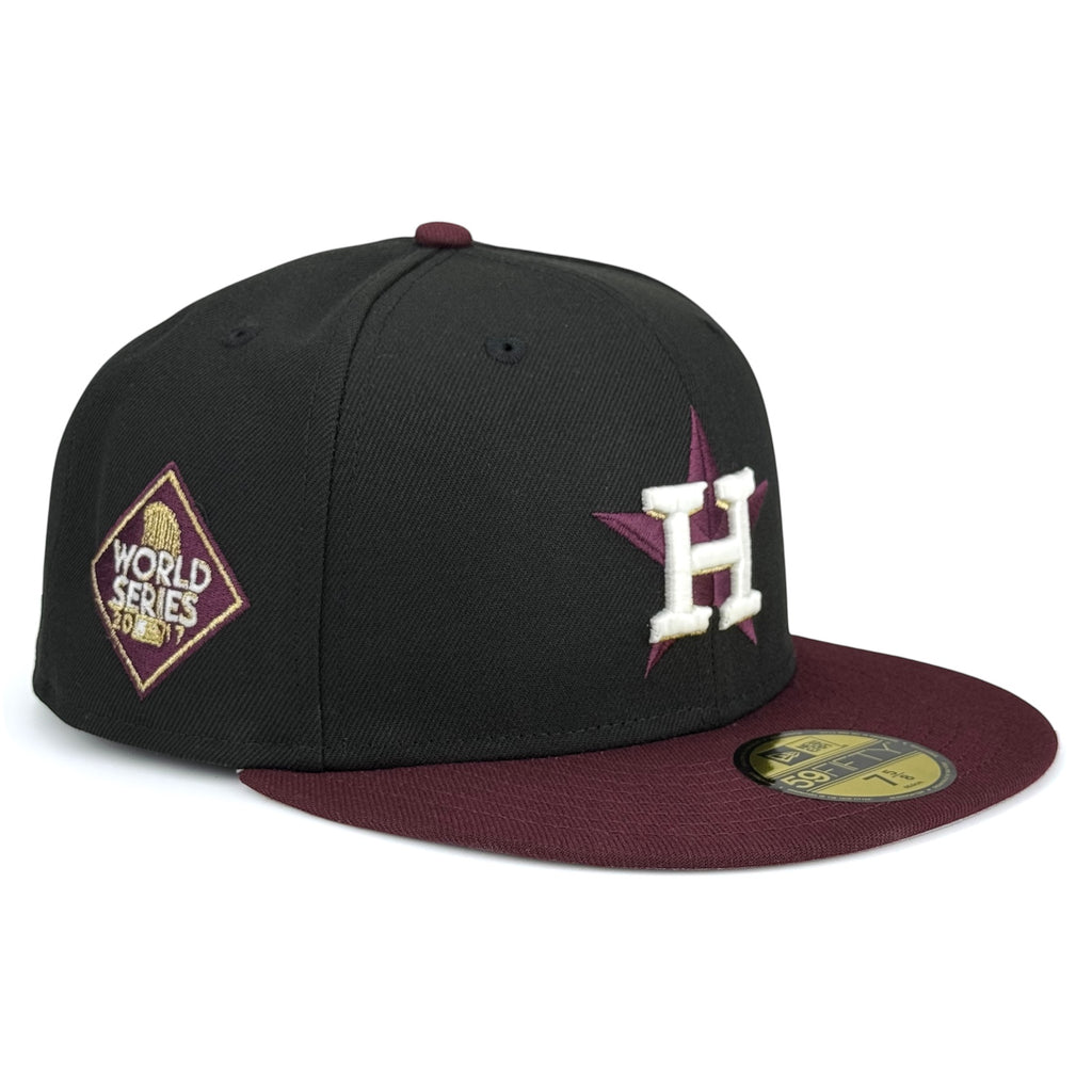 Houston Astros "Underground Kingz: Trill OG” New Era 59Fifty Fitted Hat - Black / Maroon