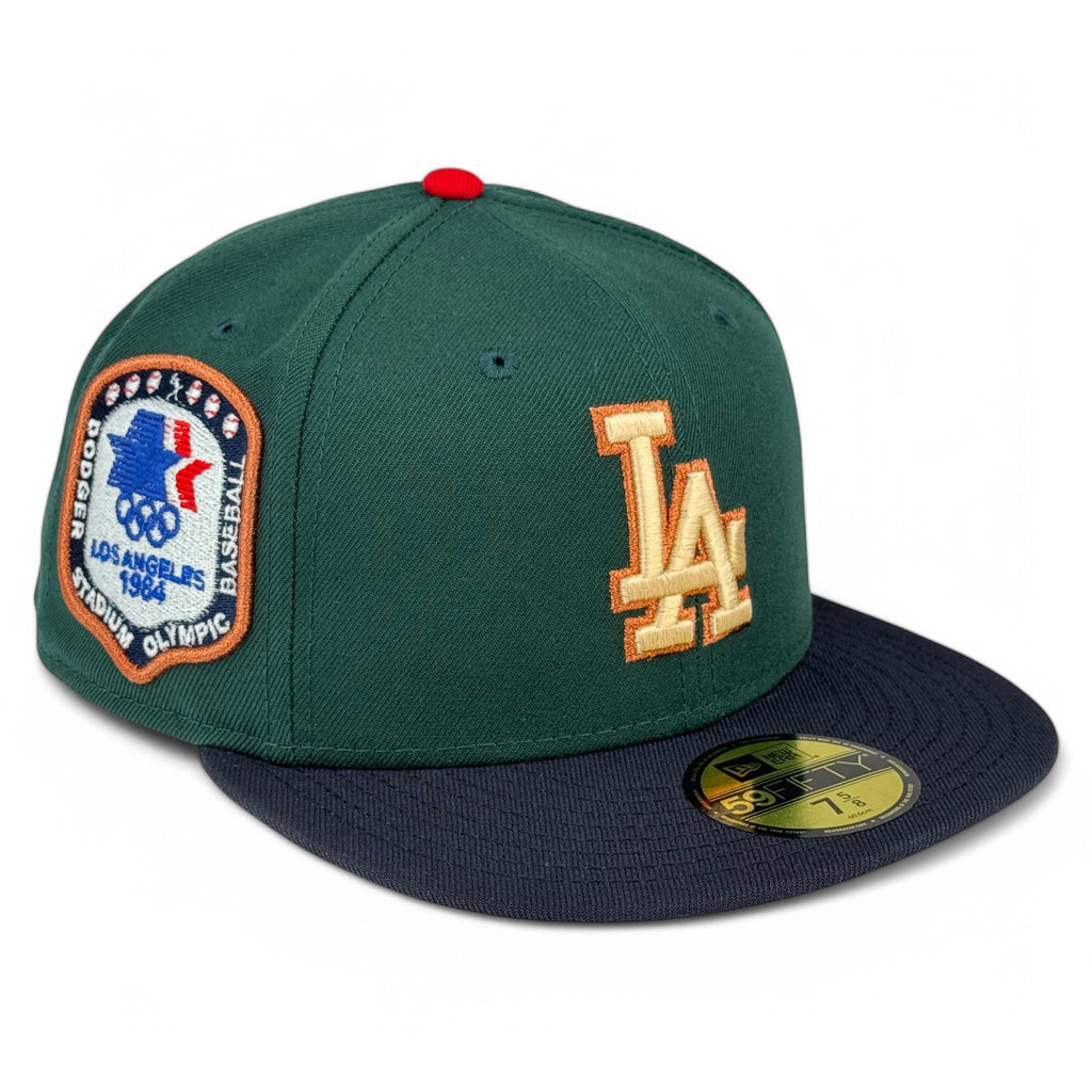Los Angeles Dodgers "Nati Solo Tape Vol. 2: 🏔️🌴LA.28🌴🏔️" New Era 59Fifty Fitted Hat - Dark Green / Navy
