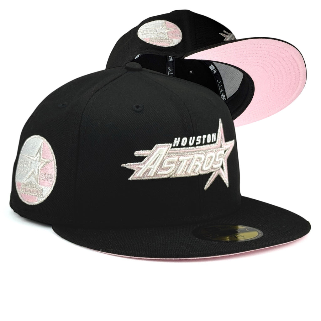 Houston Astros “👸🌹 Queen's Crowns 🌹👸” New Era 59Fifty Fitted Hat - Black