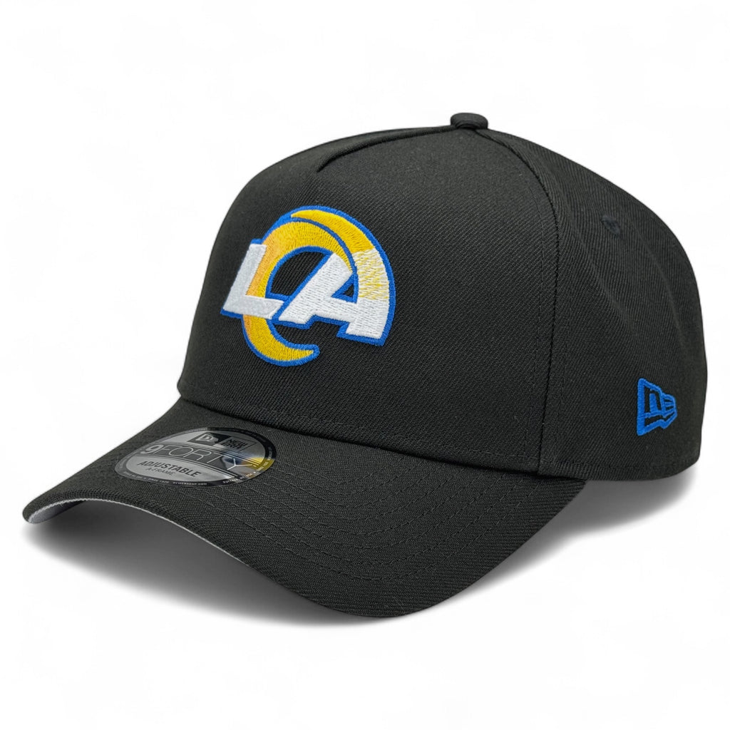 Los Angeles Rams New Era 9Forty A-Frame Snapback - Black