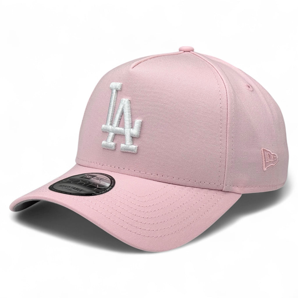 Los Angeles Dodgers New Era 9Forty A-Frame Snapback Hat - Pink