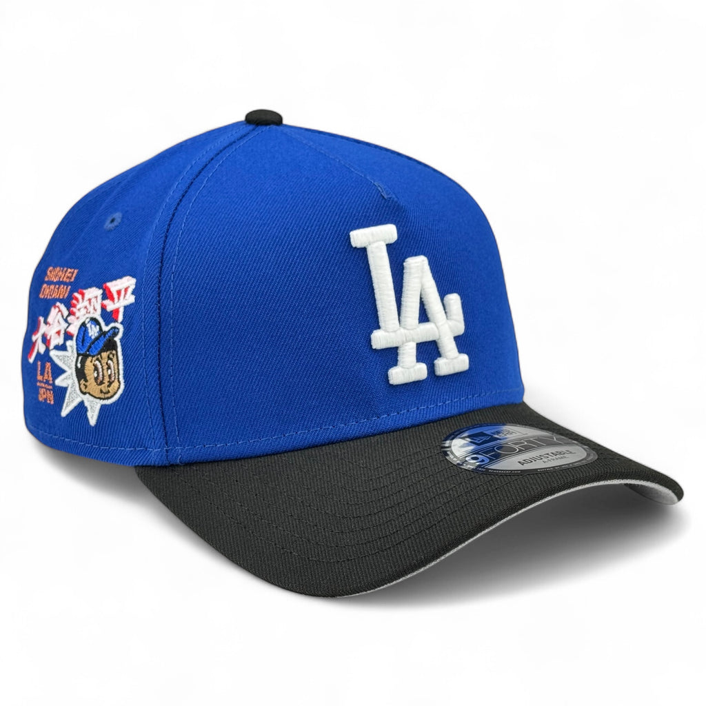 Los Angeles Dodgers "Ohtani Anime" New Era 9Forty A-Frame Snapback Hat - Royal / Black