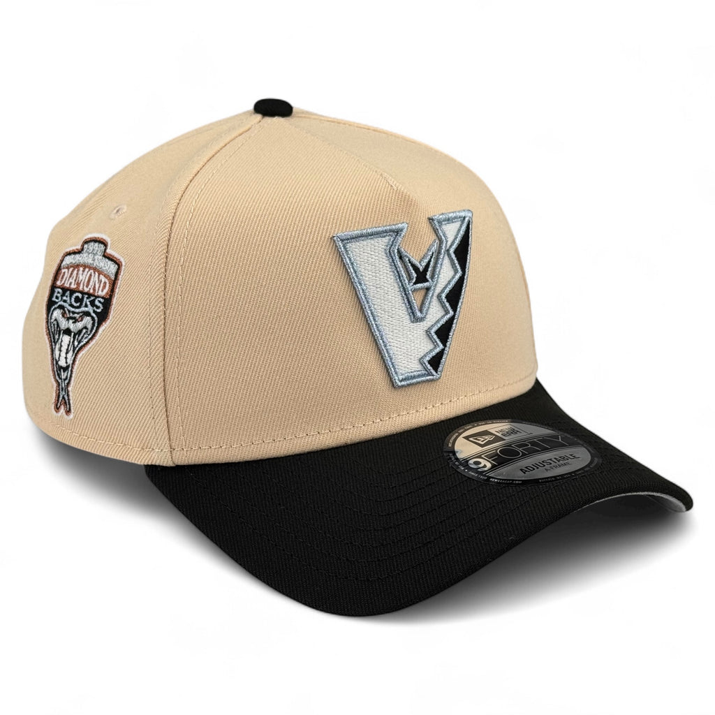 Arizona Diamondbacks "" New Era 9Forty A-Frame Snapback Hat - Pecan / Black