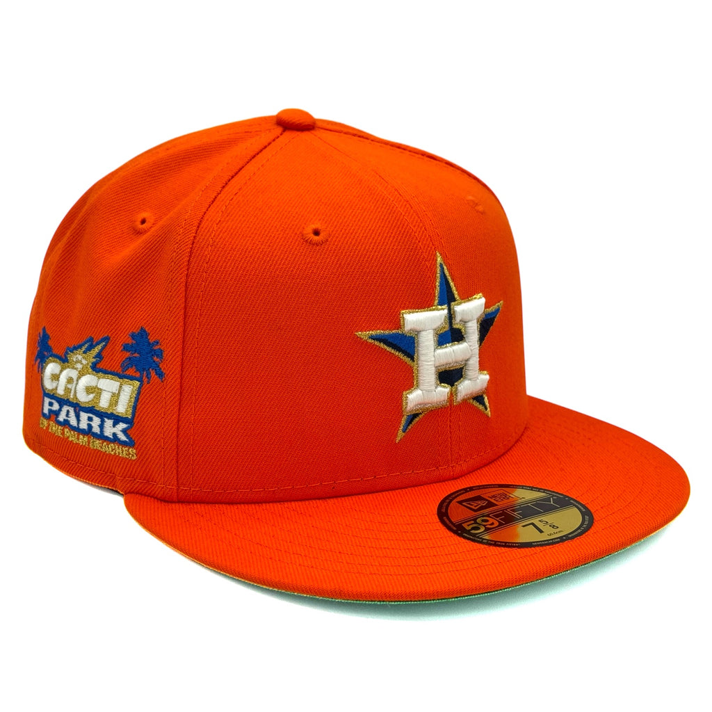 Houston Astros "🌴 SROASIS 2.0 🌴" New Era 59Fifty Fitted Hat - Orange