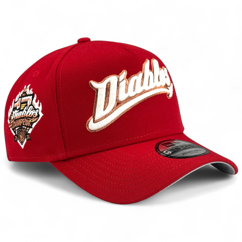Diablos Rojos del México New Era 9Forty A-Frame Snapback Hat - Red