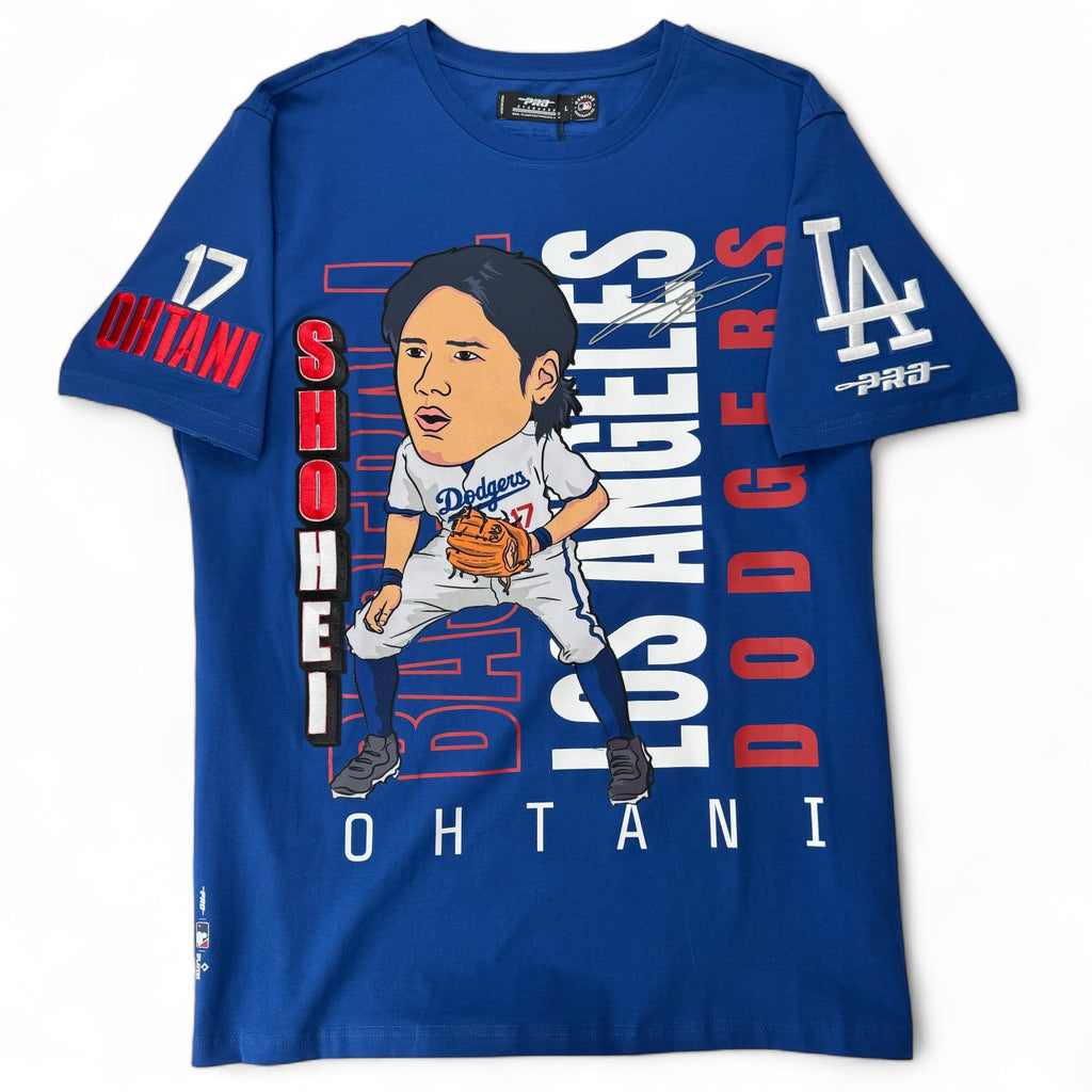 Los Angeles Dodgers Ohtani Catching Pro Standard Classic T-Shirt - Royal