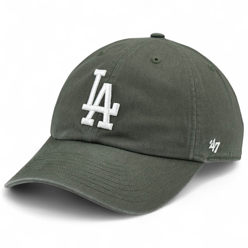 Los Angeles Dodgers 47 Brand Clean Up Cap - Sandalwood