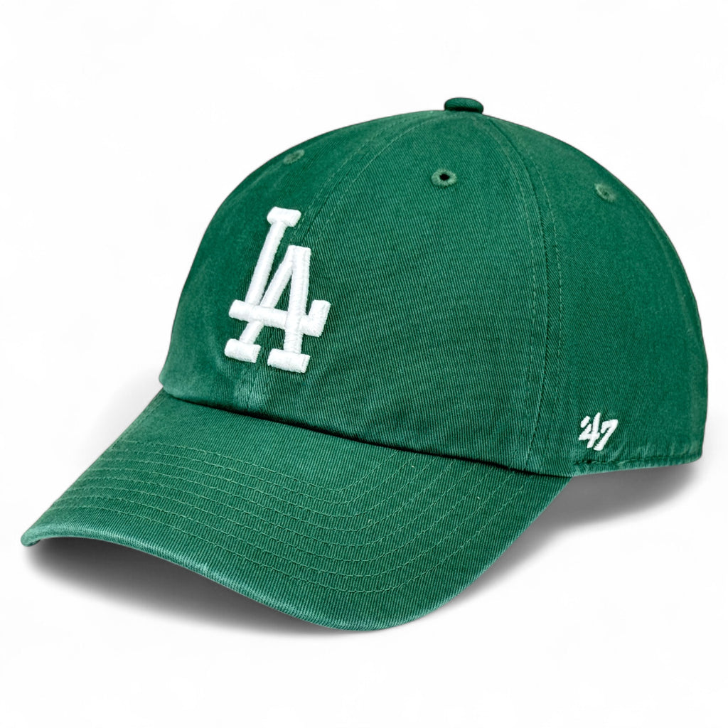 Los Angeles Dodgers 47 Brand Clean Up Cap - Dark Green