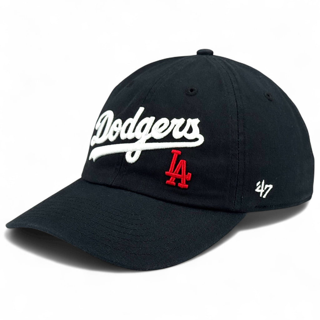 Los Angeles Dodgers Pregame 47 Brand Clean Up Cap - Black