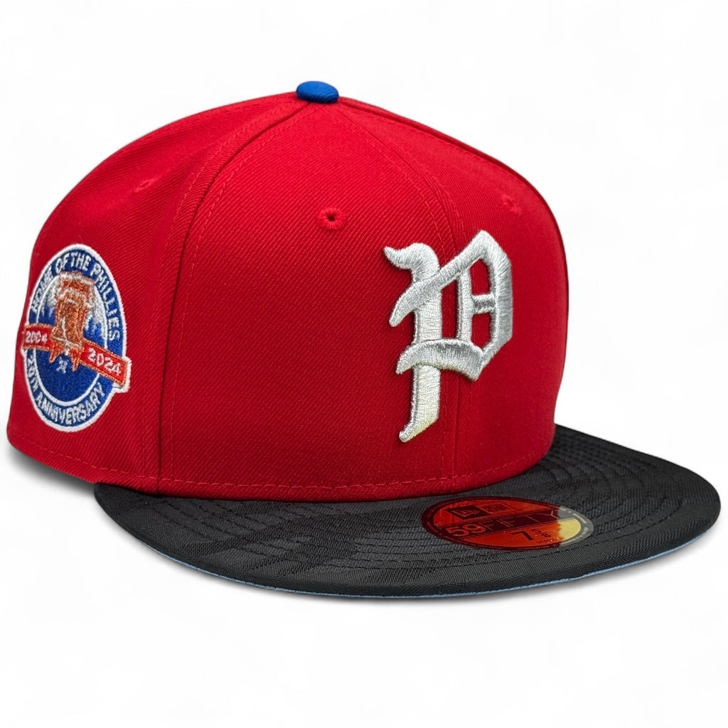 Philadelphia Phillies 🩸 Bloodline 🩸 New Era 59Fifty Fitted Hat - Red / Black Camo