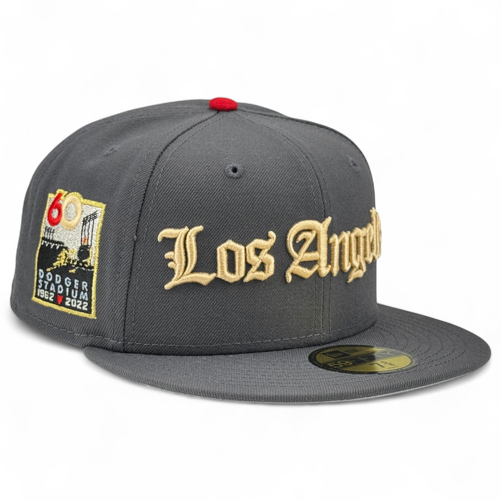 Los Angeles Dodgers 👟 Union Boyz 👟 New Era 59Fifty Fitted Hat - Graphite