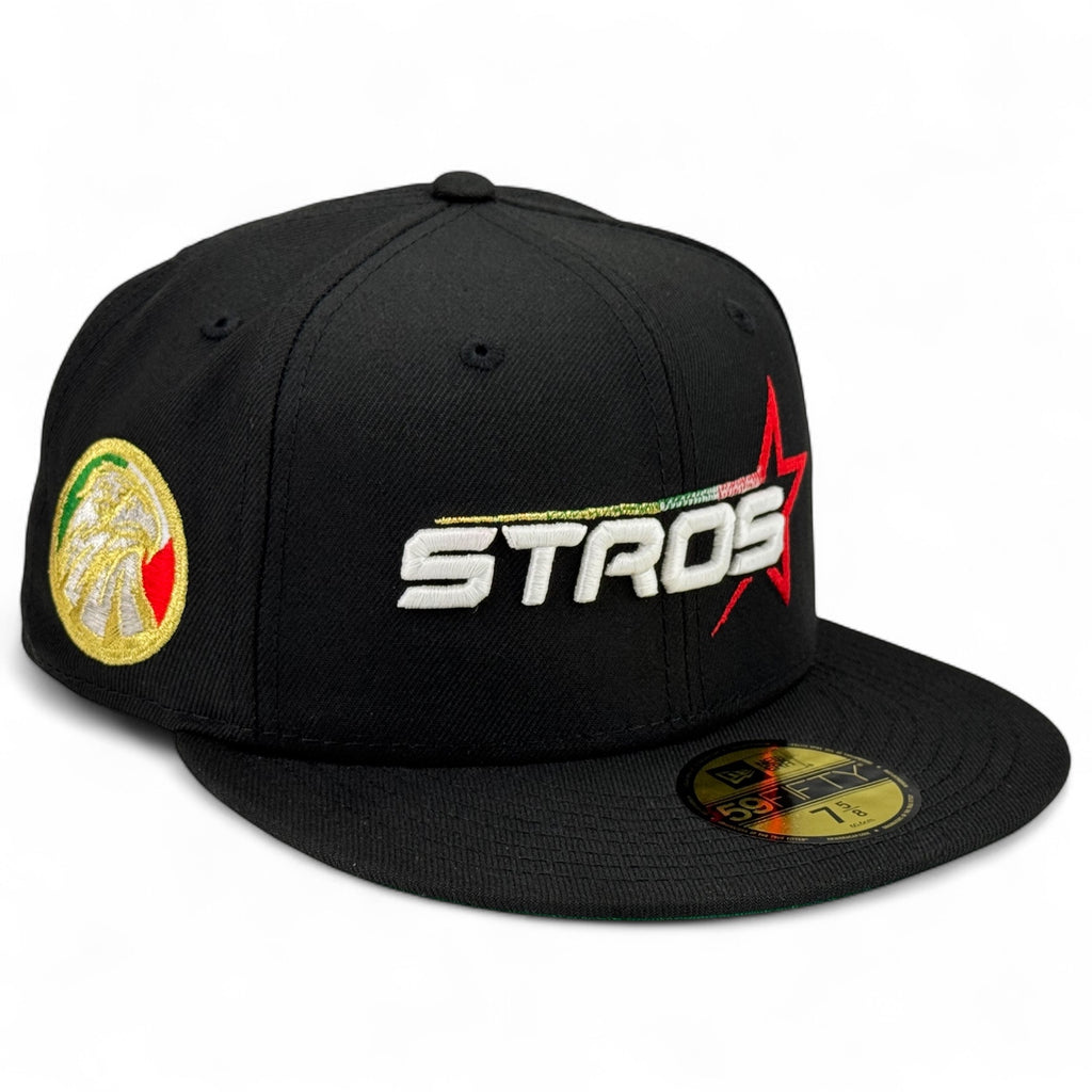 Houston Astros 🇲🇽 SI SE PUEDE 🇲🇽 New Era 59Fifty Fitted Hat - Black