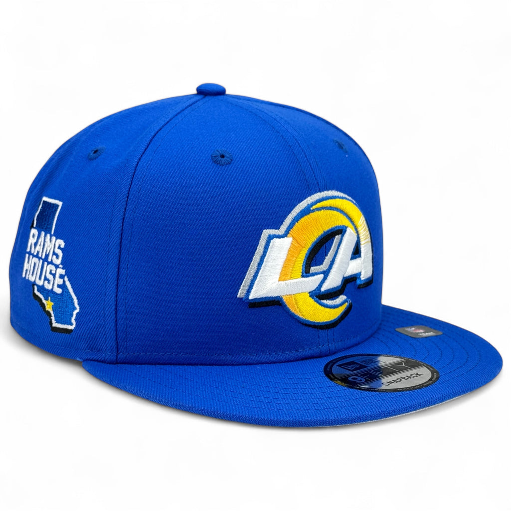 Los Angeles Rams 2024 NFL Draft New Era 9Fifty Snapback Hat - Blue