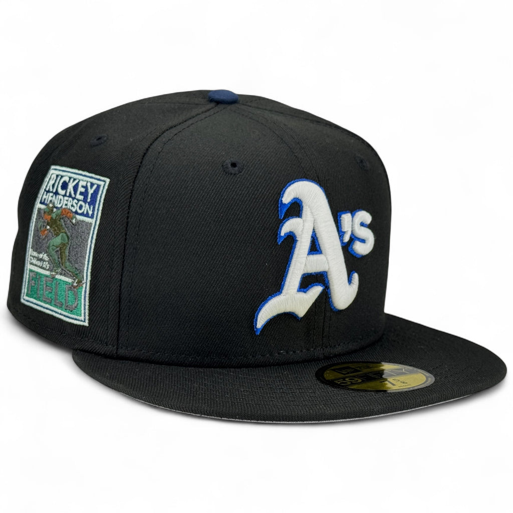 Oakland Athletics 🏃🏾 RUNNING WALTER A'S 🏃🏾 New Era 59Fifty Fitted Hat - Black