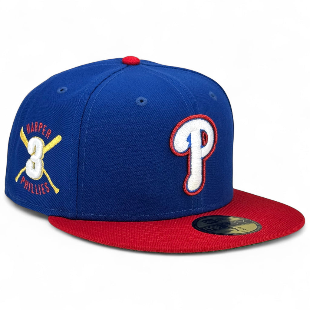 Philadelphia Phillies 🔔 MV3 🔔 New Era 59Fifty Fitted Hat - Blue / Red