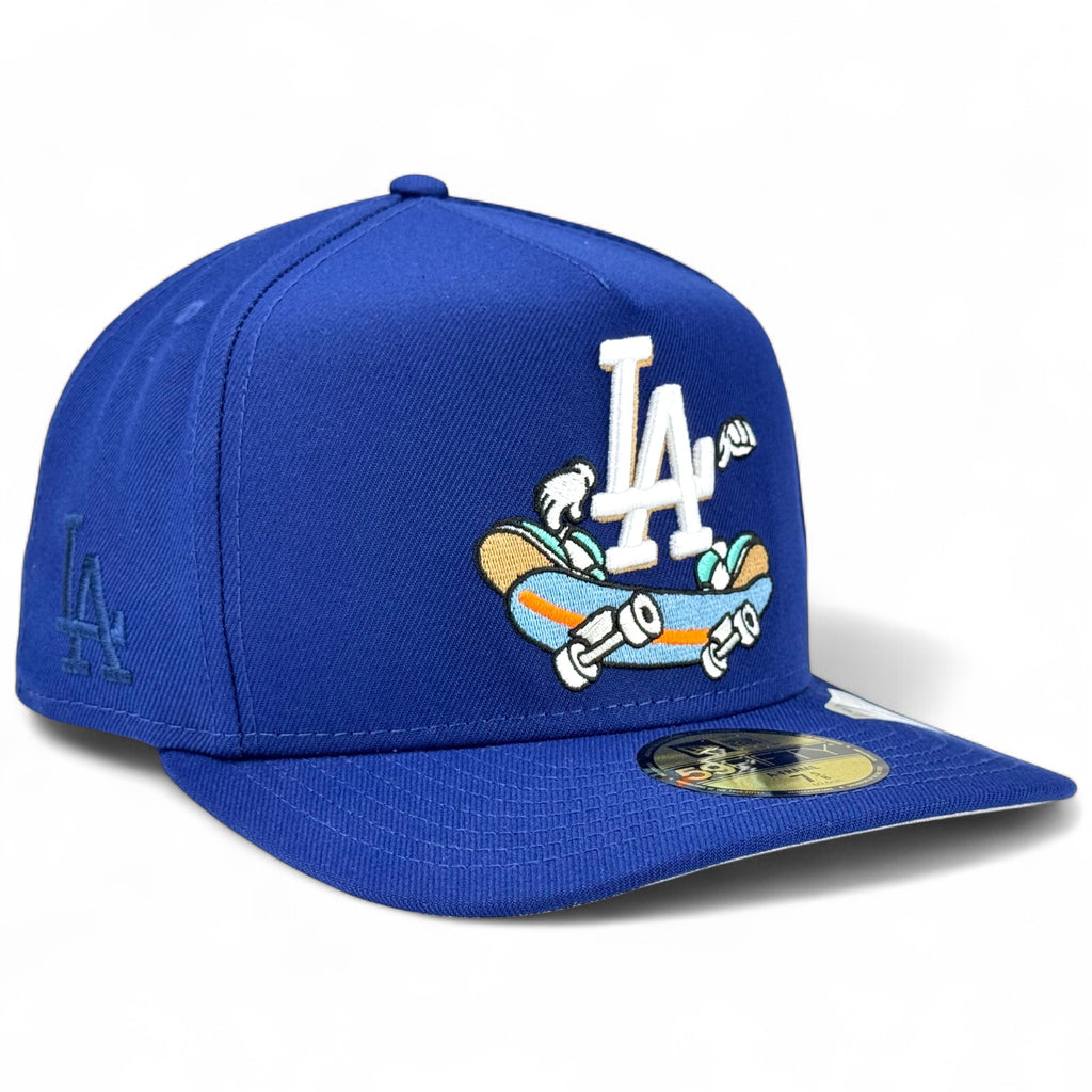 Los Angeles Dodgers "Cartoon Pack" New Era 59FIFTY A-Frame Fitted Hat - Royal