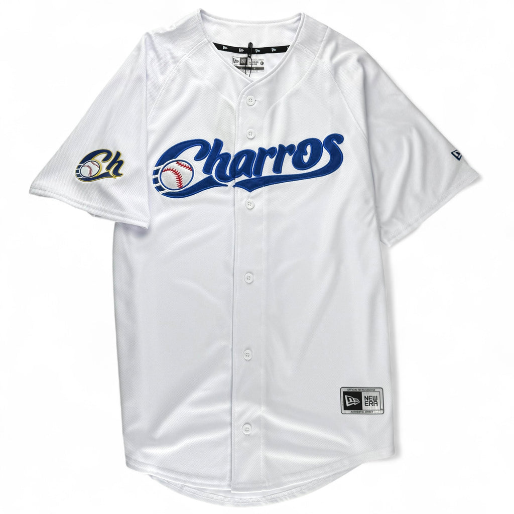 Charros de Jalisco New Era LMB 100th Anniversary Home Jersey - White