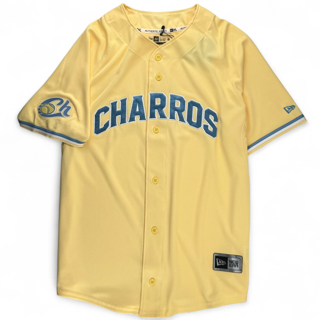 Charros de Jalisco New Era Alt 2 Jersey - Yellow