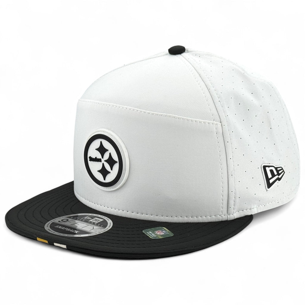 Pittsburgh Steelers Training New Era Split Panel 9FIFTY Snapback