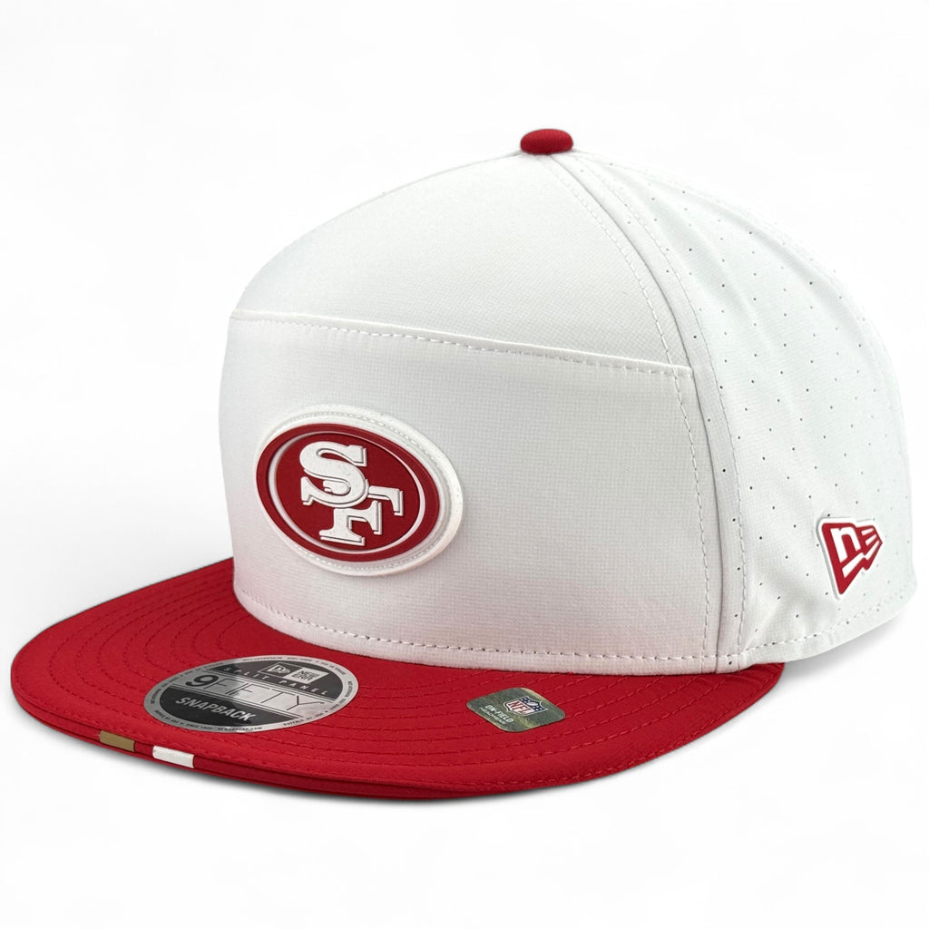 San Francisco 49ers Training New Era Split Panel 9FIFTY Snapback