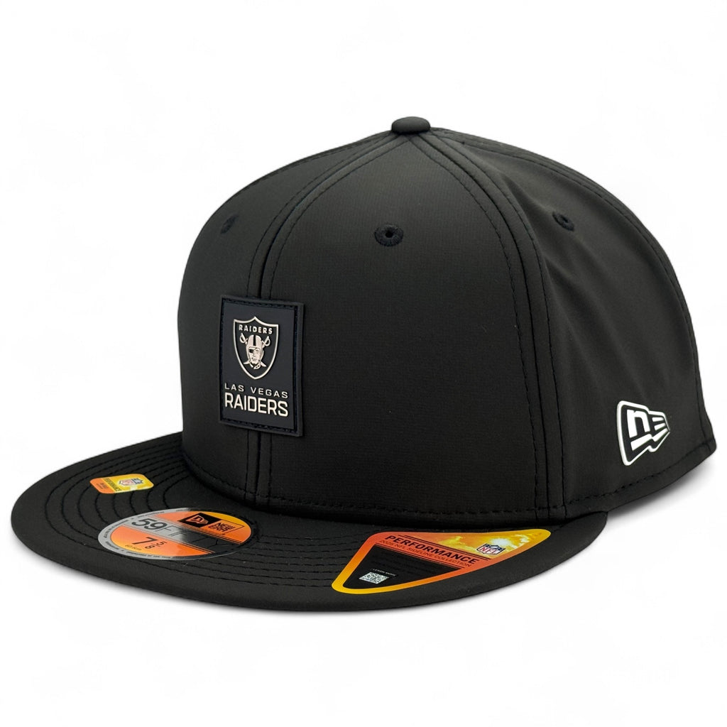 Las Vegas Raiders New Era 2025 Sideline Hot Weather 59FIFTY Fitted