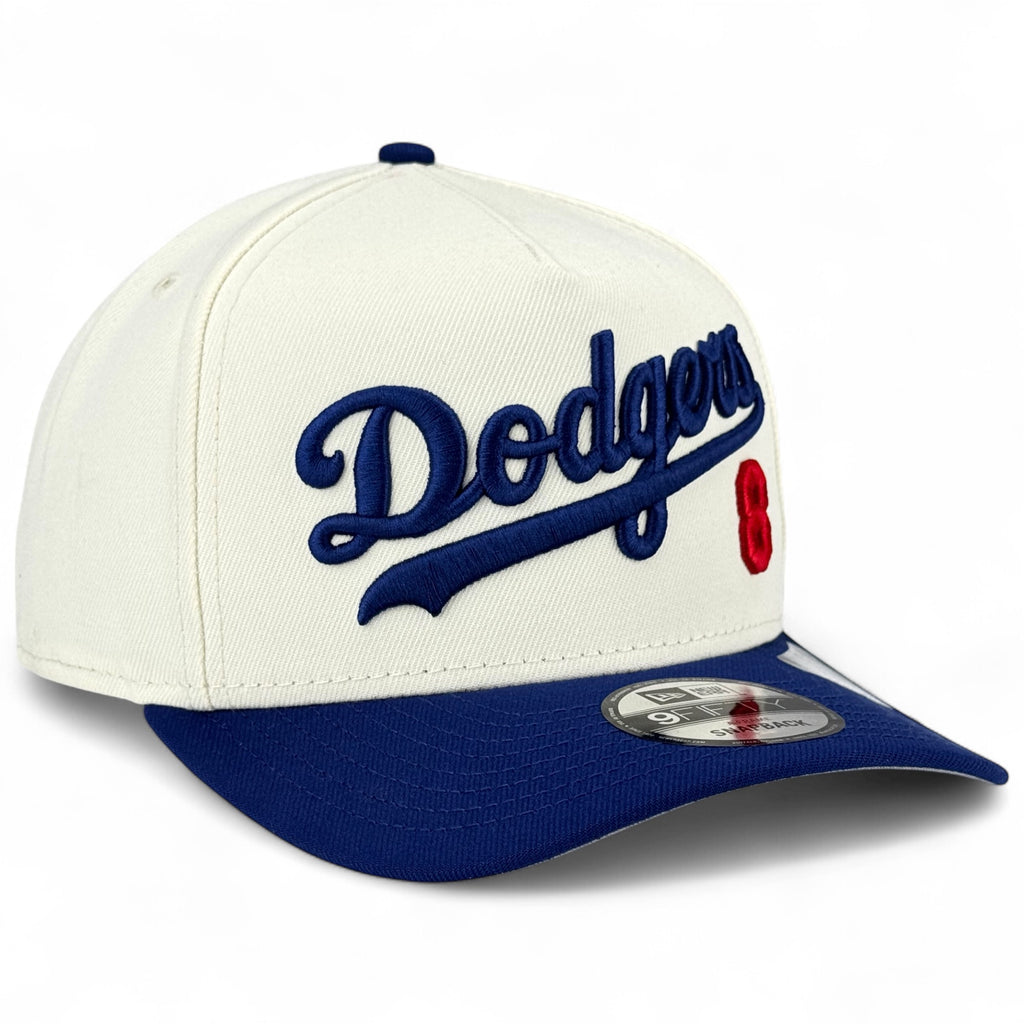 Los Angeles Dodgers GR8NESS PACK New Era 9FIFTY A-Frame Snapback - Chrome White / Royal