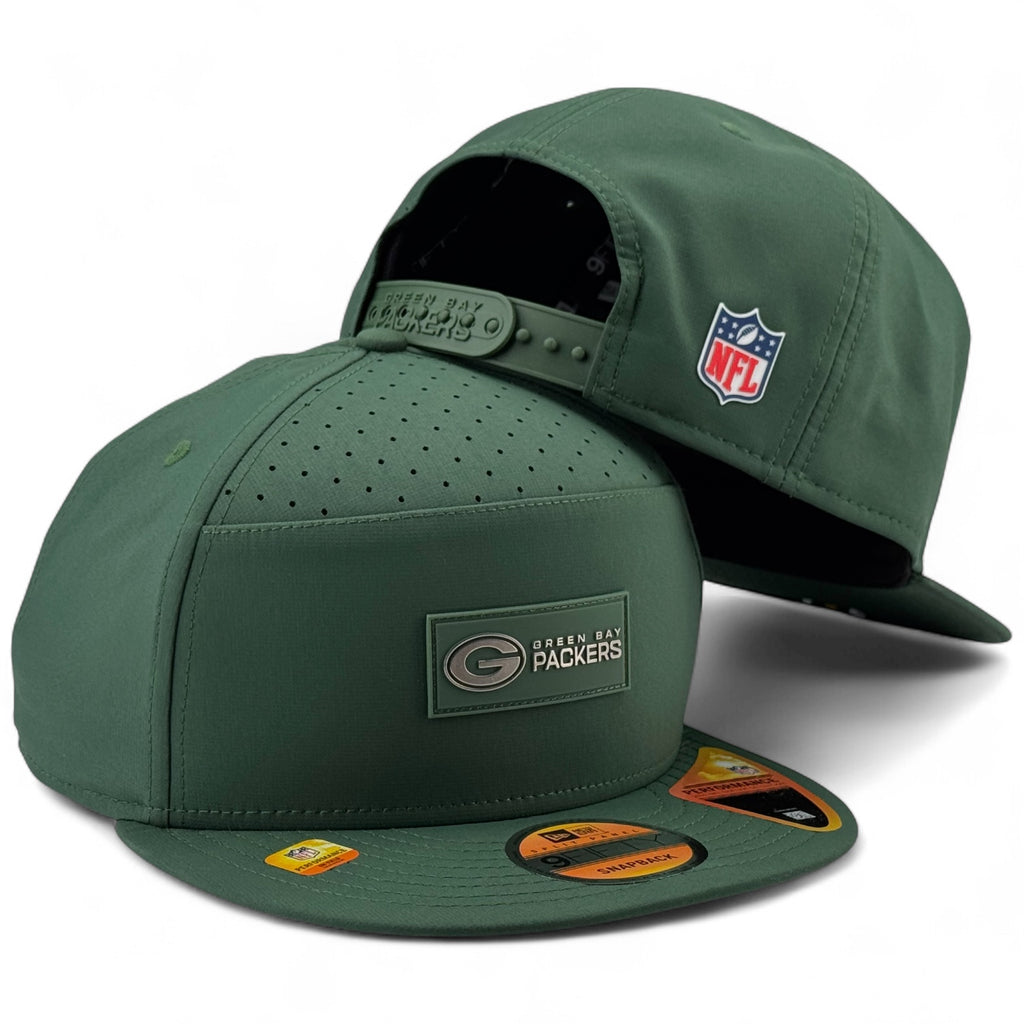 Green Bay Packers New Era 2025 Sideline Hot Weather 9FIFTY Snapback