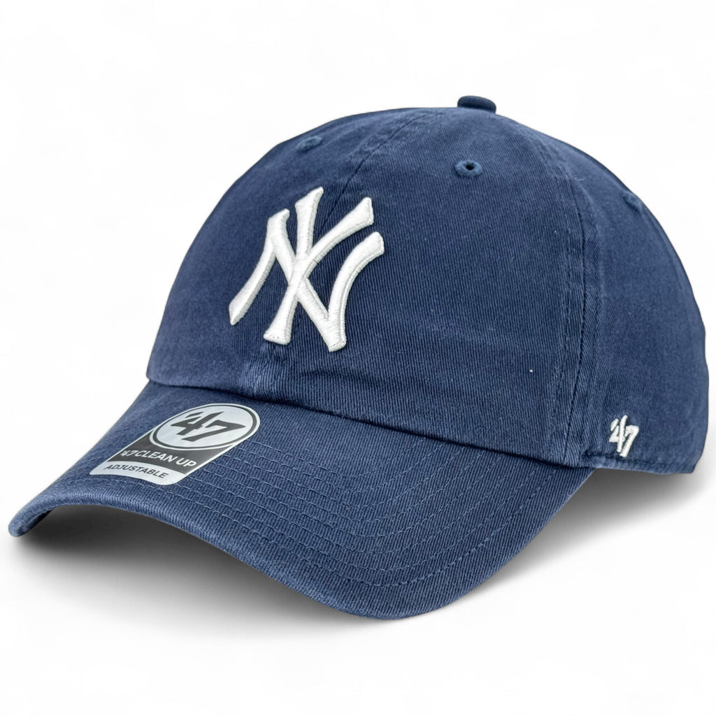New York Yankees 47 Brand Clean Up Cap - Washed Navy